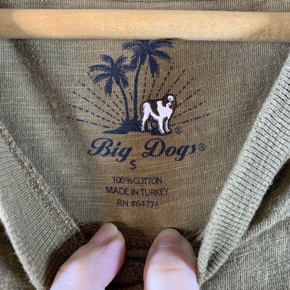 Big Dogs Mens Graphic T-shirt Sz S Grunge Biker Flames Y2K Streetwear - Picture 7 of 10